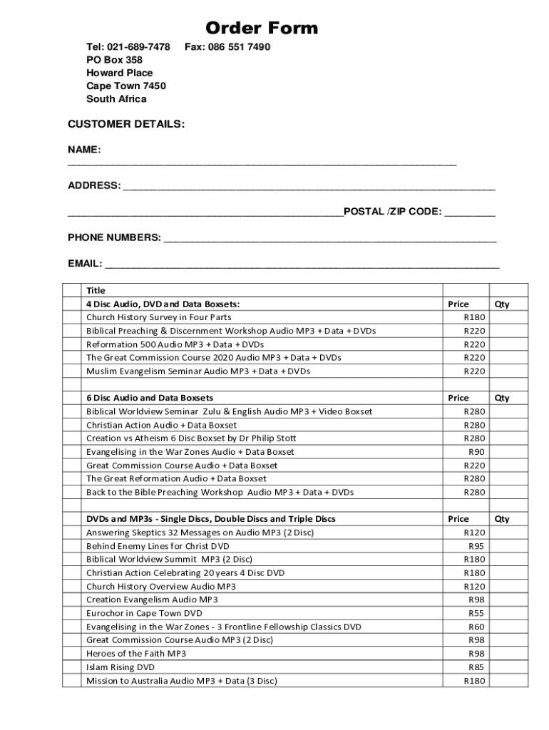 Form preview