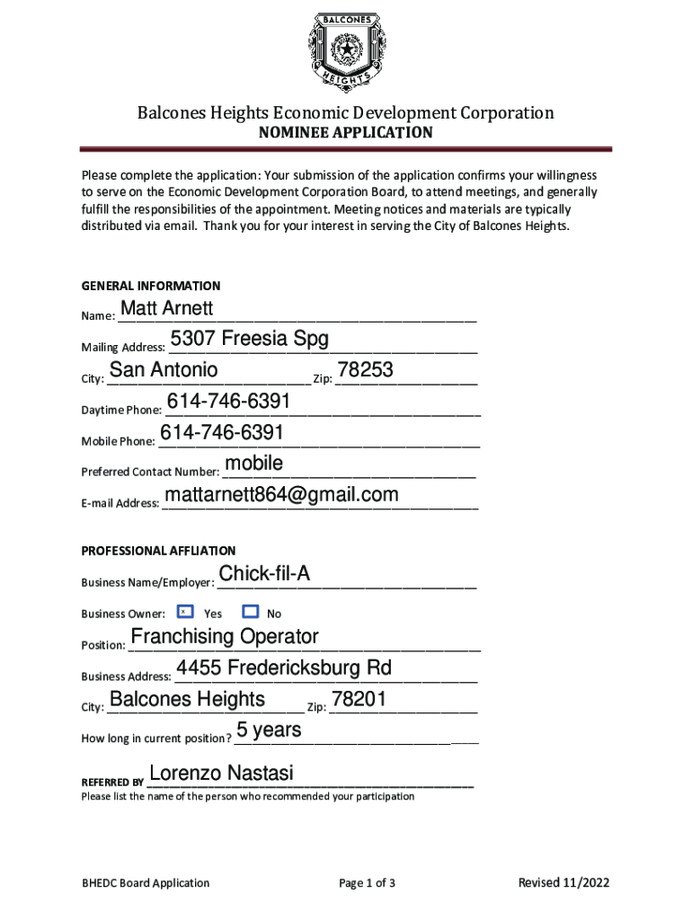 Form preview