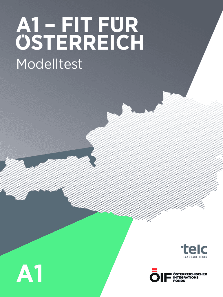 Ausfüllbar Online sprachportal integrationsfonds A1 IF Modelltest Fit ...