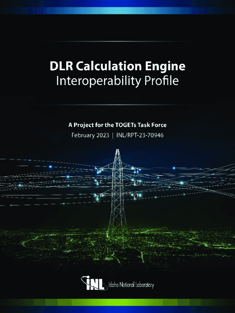 Fillable Online DLR Calculation Engine Interoperability Profile Fax ...