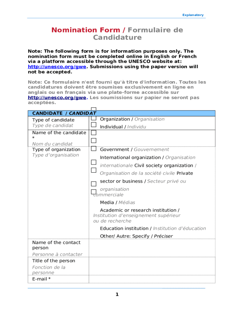 Form preview