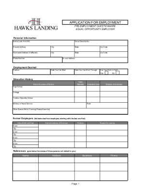 Form preview