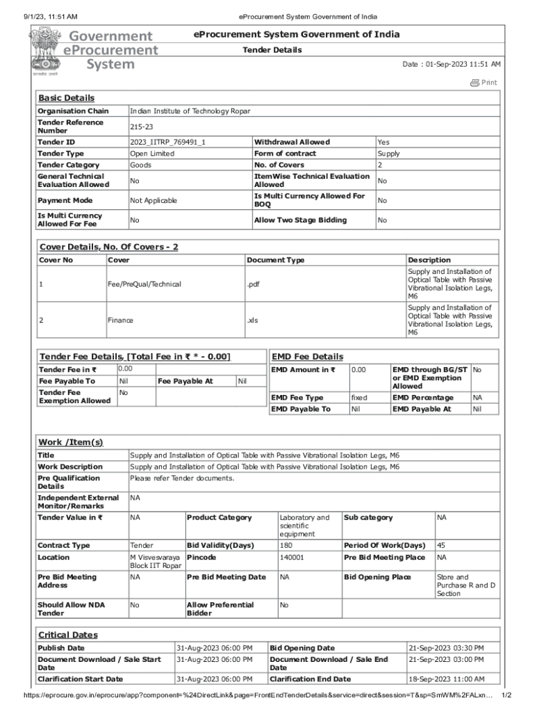 Form preview