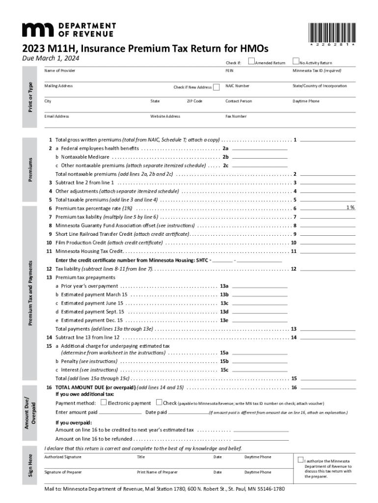 Form 25-100 Annual Insurance Premium Tax Report Preview on Page 1