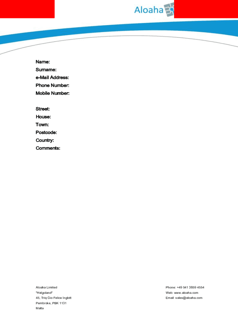 Form preview
