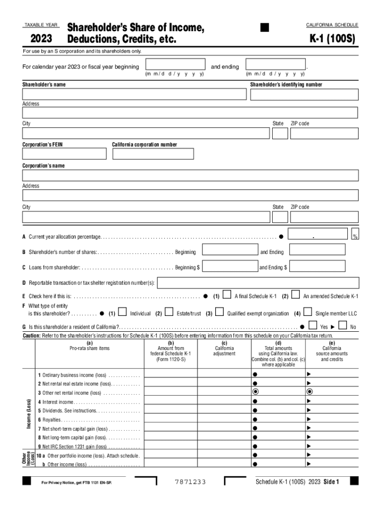 S Corp Tax Treatment in California - Guide for Freelancers Preview on Page 1