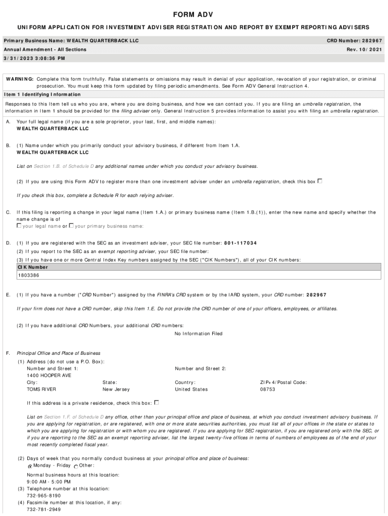 Form preview
