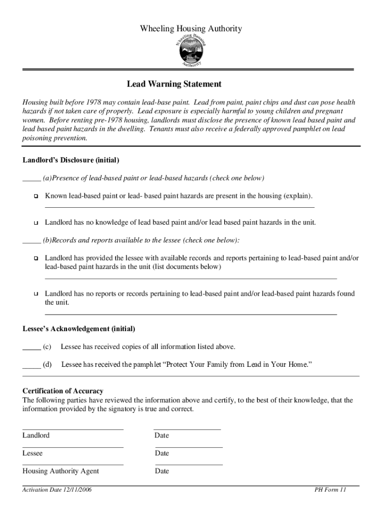 Fillable Online Simple Steps To Protect Your Family From Lead Hazards ...