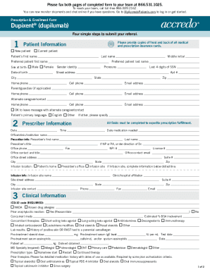 Dupixent (dupilumab). Prescription &amp; Enrollment Form - Dupixent (dupilumab)