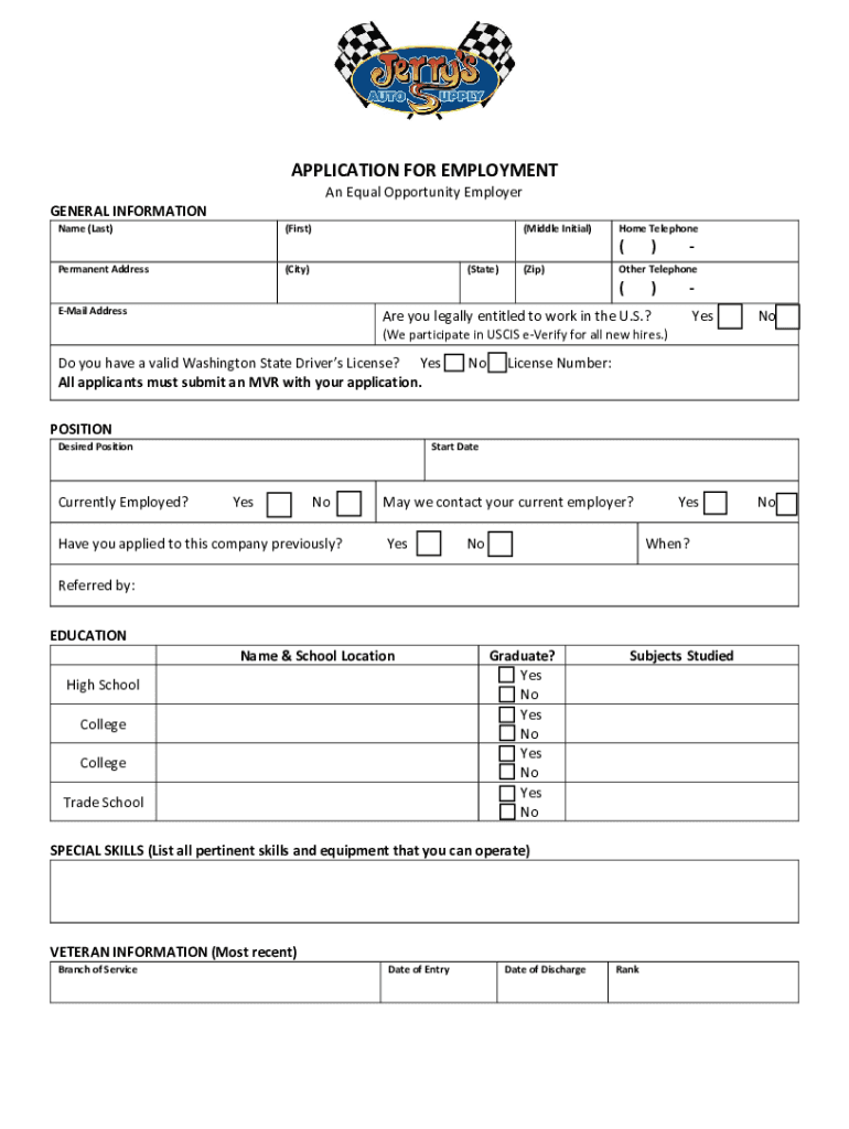 Fillable Online Hobbytown Application - Fill Online, Printable ...