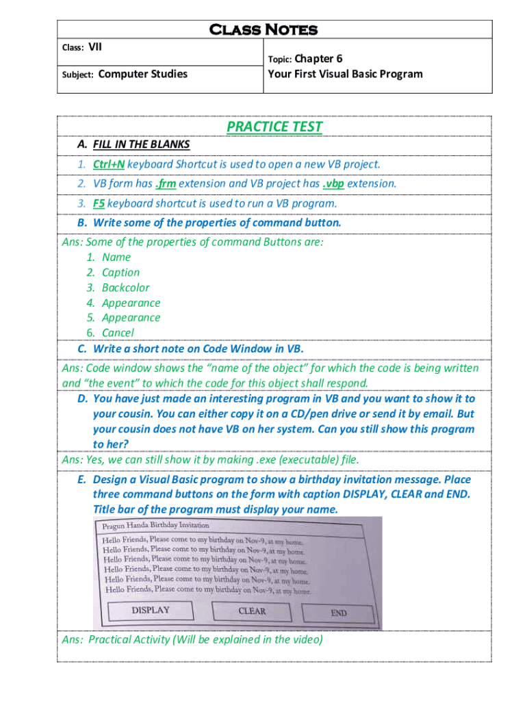 Form preview