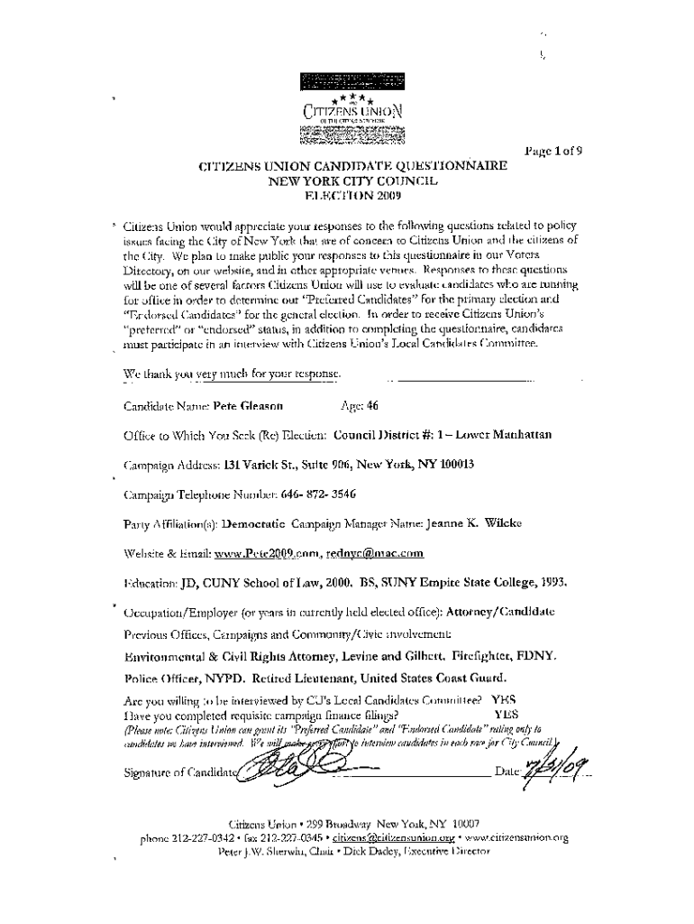 Form preview