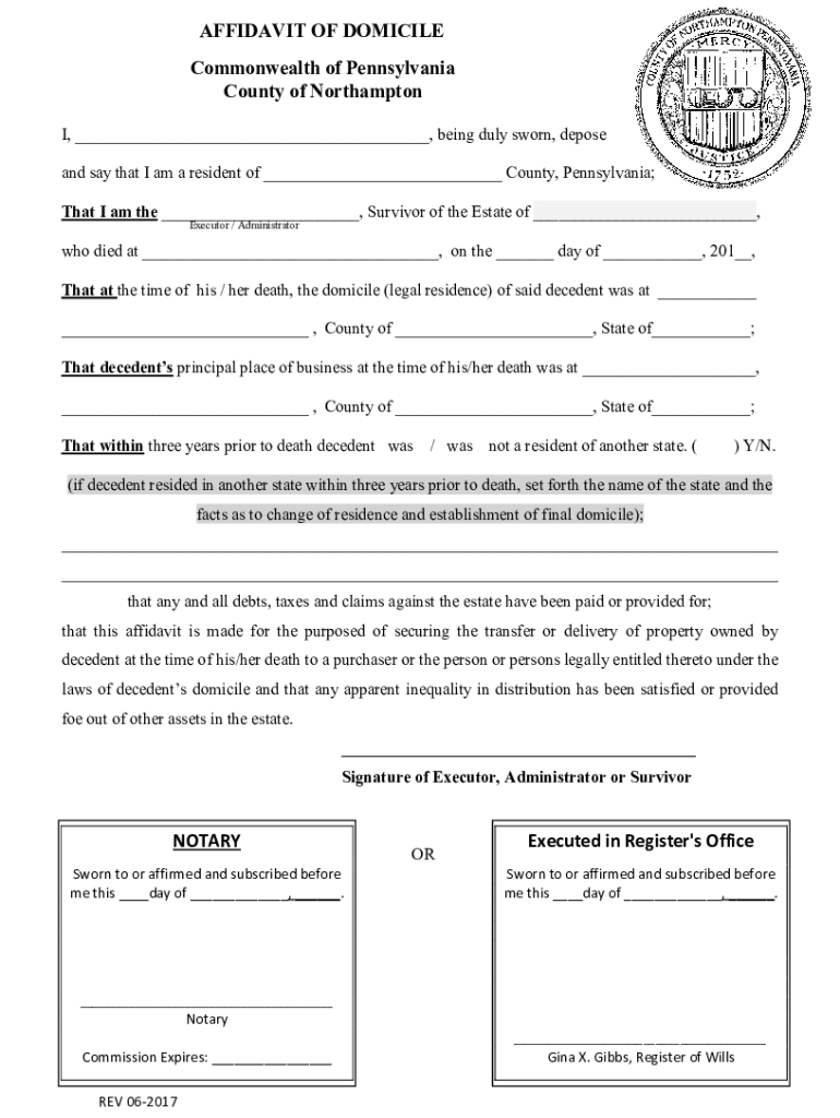 Fillable Online AFFIDAVIT I, 1 , Being First Duly Sworn, Depose and Say ...