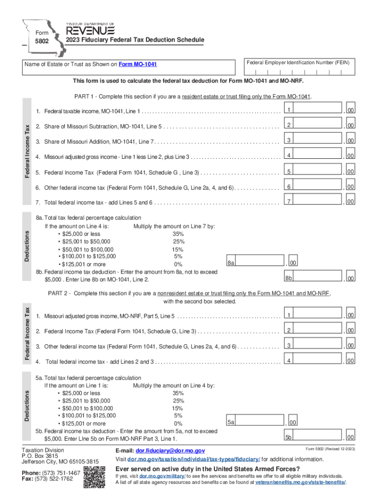 2023 tax deduction schedule Preview on Page 1