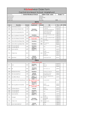 Form preview