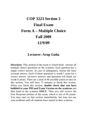 Form preview
