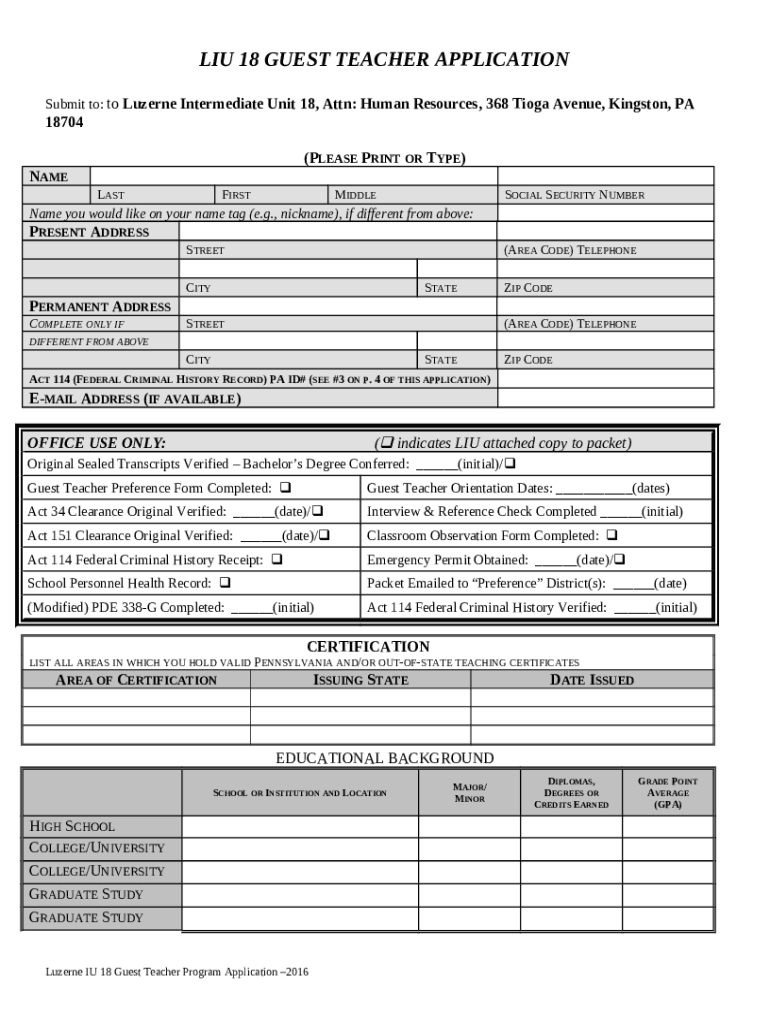 Form preview