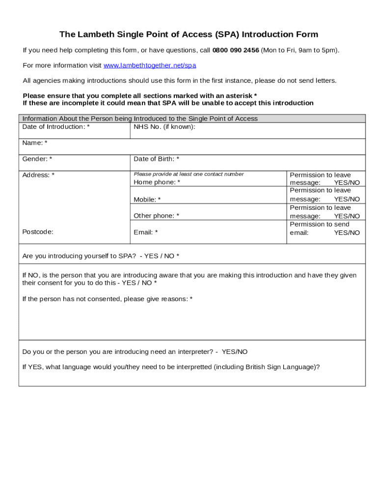 Form preview