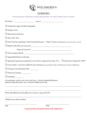 Fillable Online Closing Disclosure Form Automation Fax Email Print ...