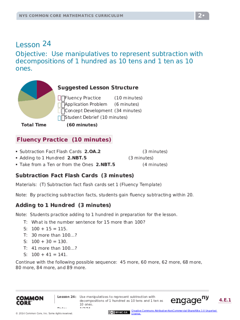 lesson 24 homework module 4 grade 2 Doc Template | pdfFiller