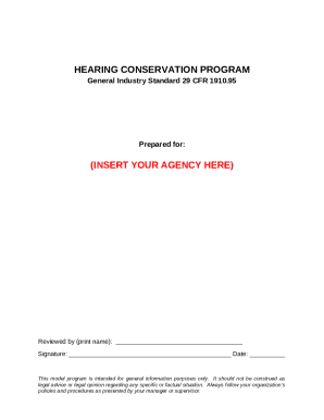 Personal Protective Equipment Plan