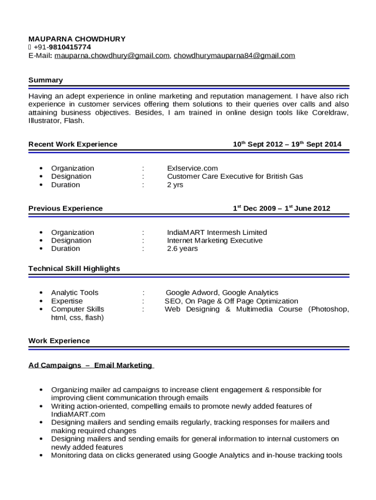 Form preview