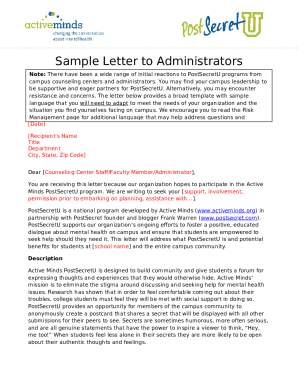 How to write a letter to the head of my department ...