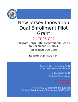 Table of Contents State Board of Education