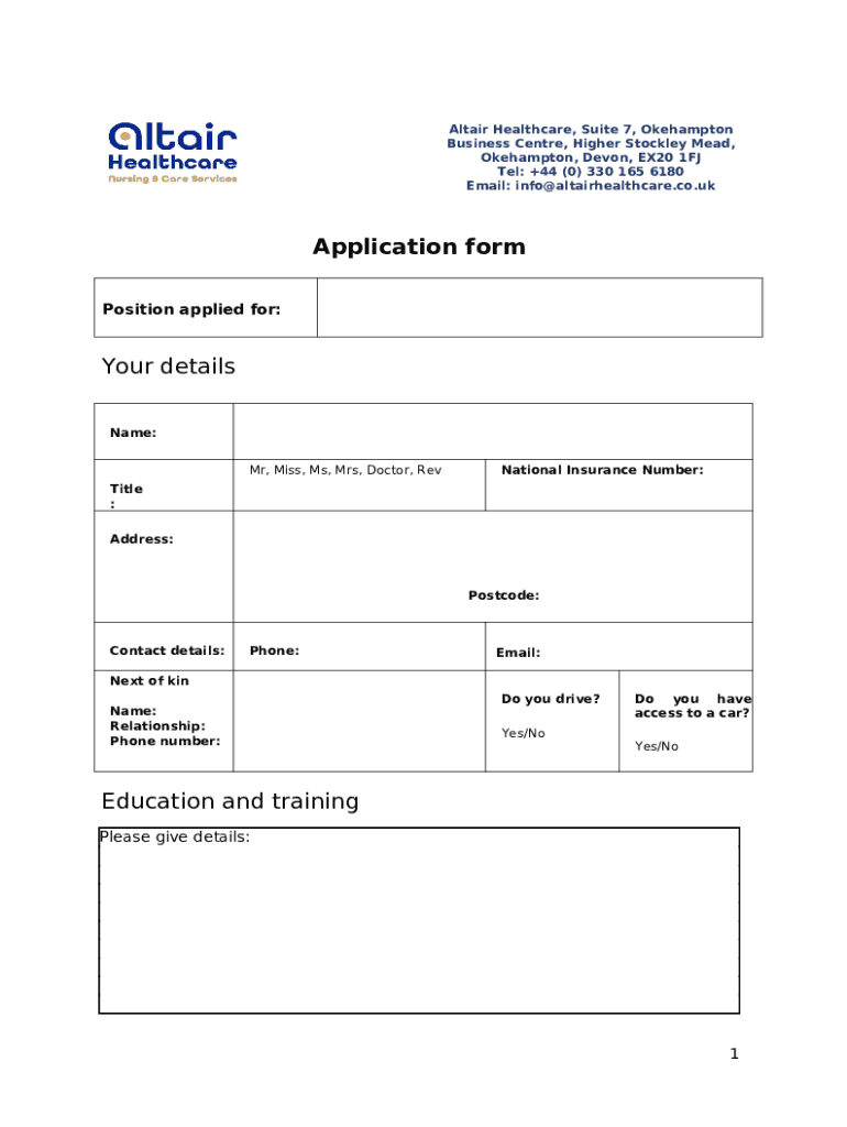Form preview