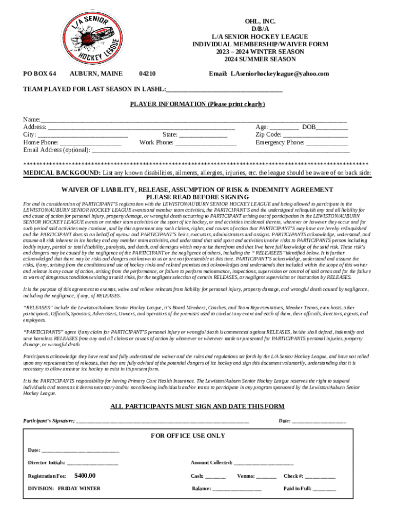 LASHL Doc Template pdfFiller