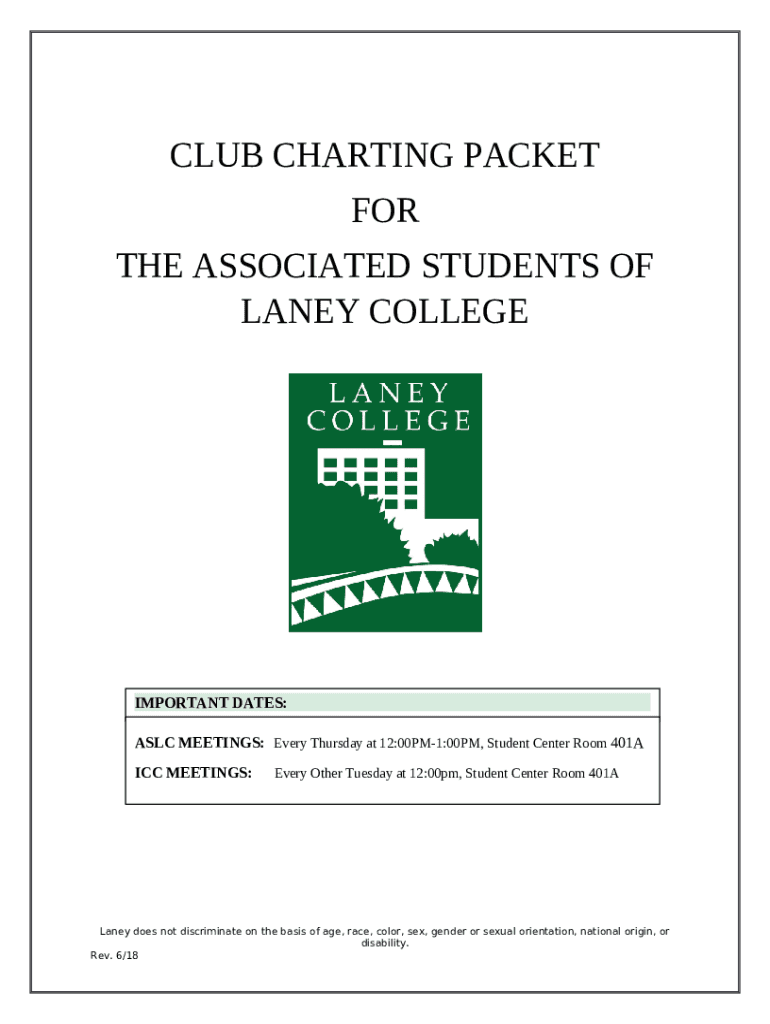 Associated Students of Laney College Positions Doc Template