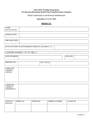 Form preview