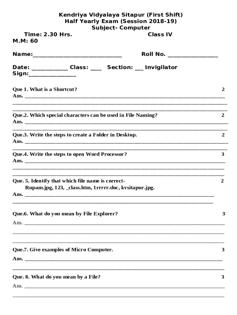Form preview