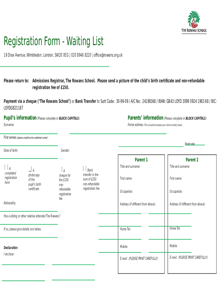 Form preview