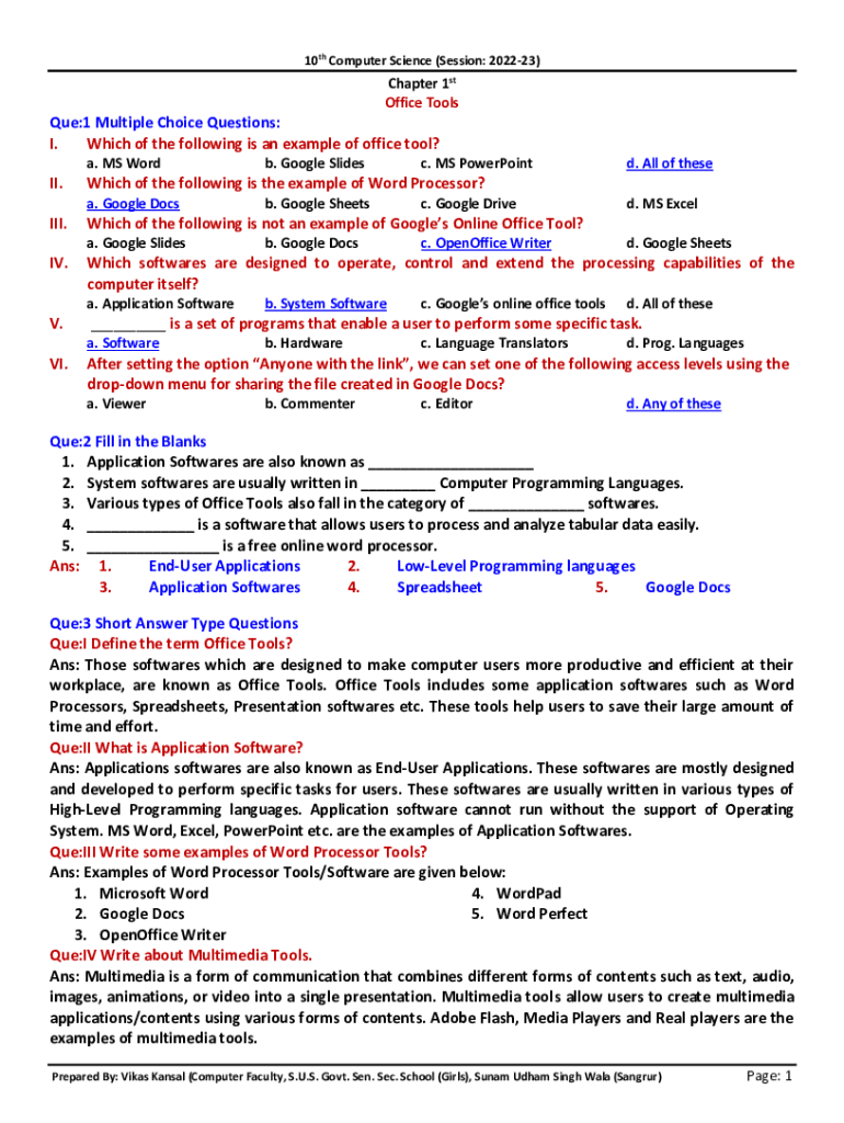 Form preview