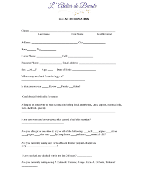 Form preview