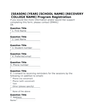 Form preview