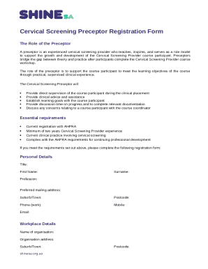 Form preview
