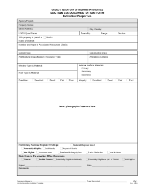 ARA Form Page Nevada SHPO