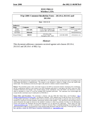 Form preview