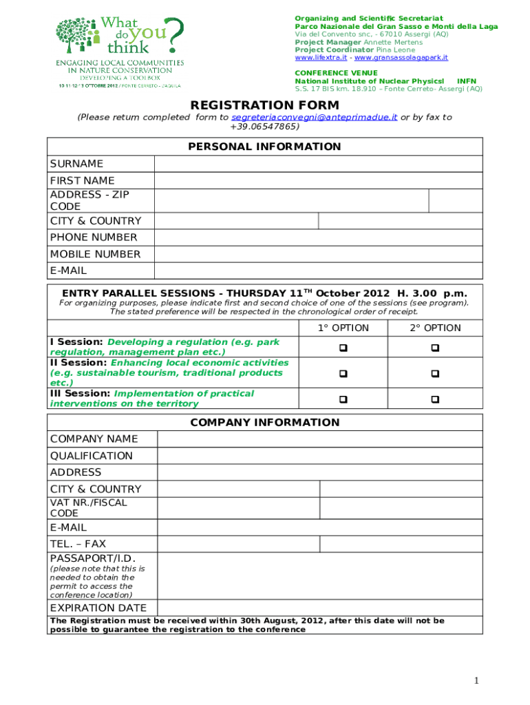 Form preview