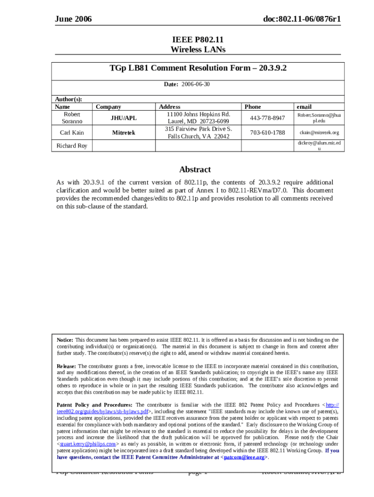 Form preview
