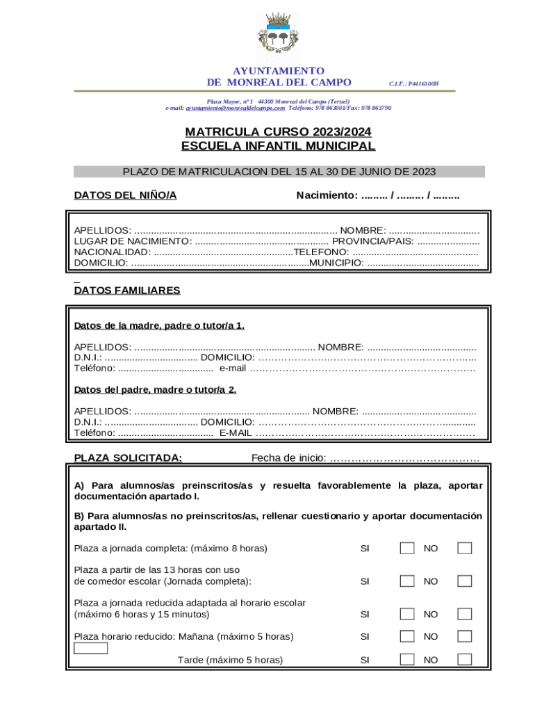 Form preview