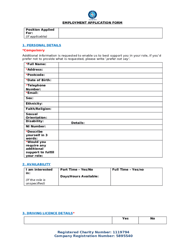 Does filling out these s mean that I am hired? Doc Template pdfFiller