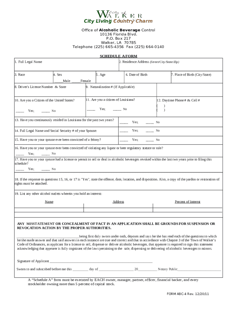 Alcohol Beverage Control Board Renewing Your Class B Doc Template