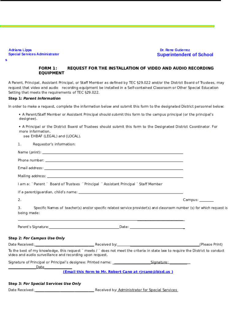 Form preview