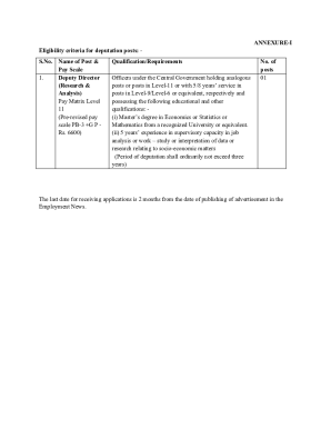 Filling up of 32 nos. vacant post of Deputy Director on ...