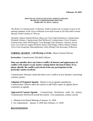 Invocation- Commissioner Elizabeth Gilmore