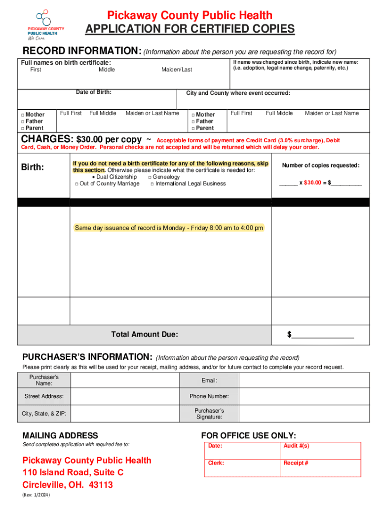 Fillable Online Vital records (records of births, deaths, and fetal