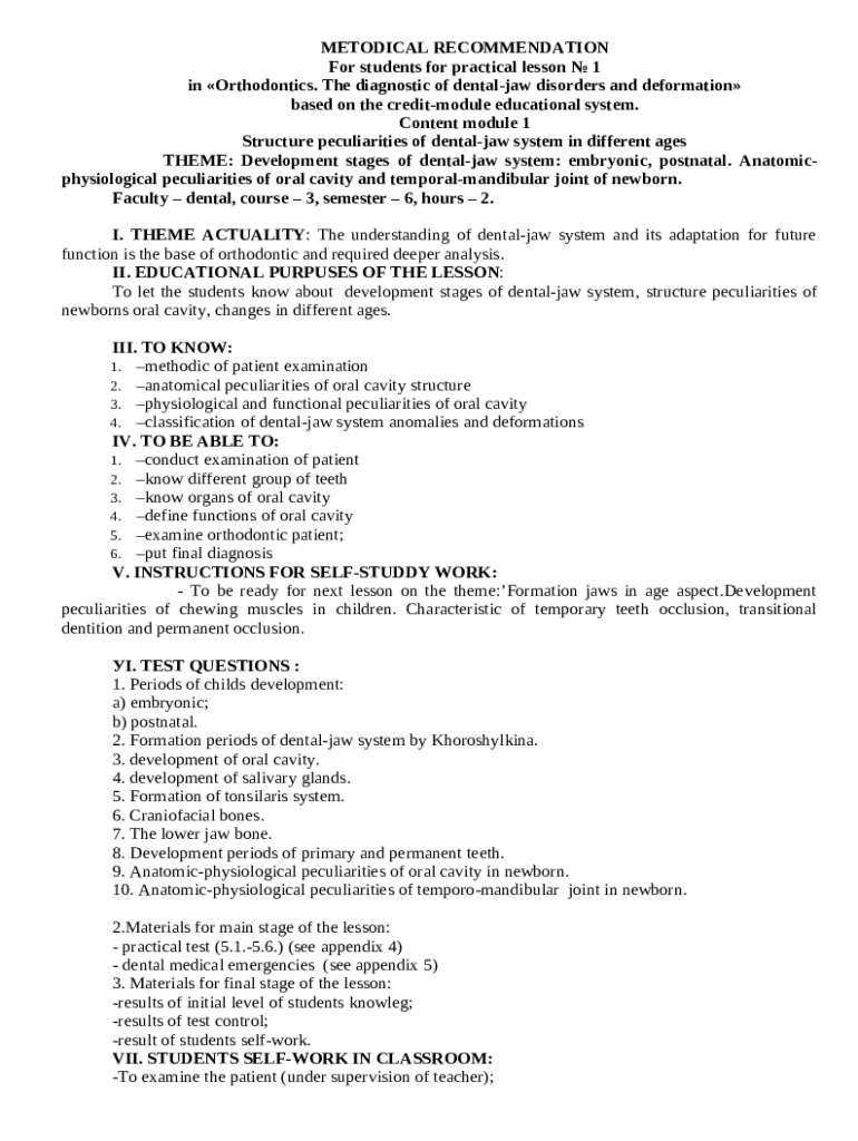 Guide to orthodontic records, diagnosis and treatment Doc Template
